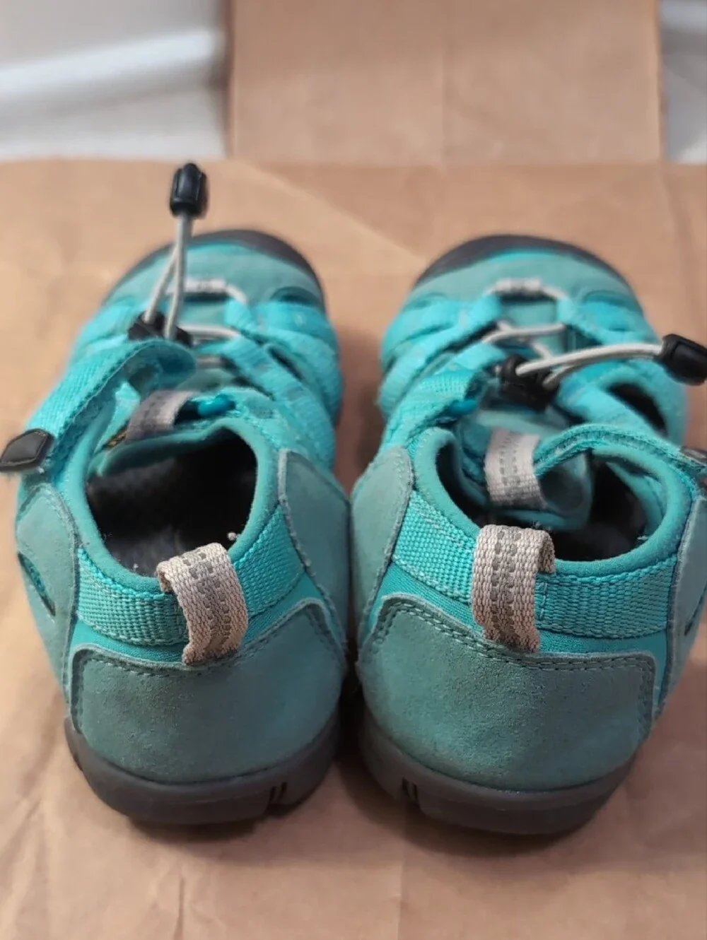 Keen Kids Dual-Pair Sandal Sneakers in Teal and Multicolor